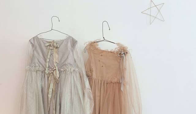<strong>Bonpoint</strong> Tulle Dress, Colors: Pink, Silver Lame (Ages 4-10) ¥79,800
