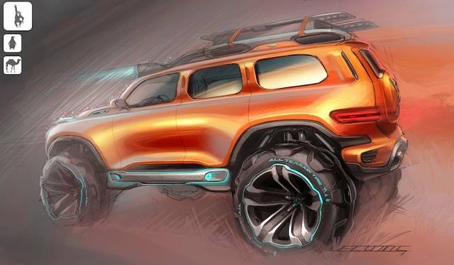 <strong>Mercedes-Benz Ener-G-Force</strong><br />This specification is equipped for jungle terrain and similar environments.