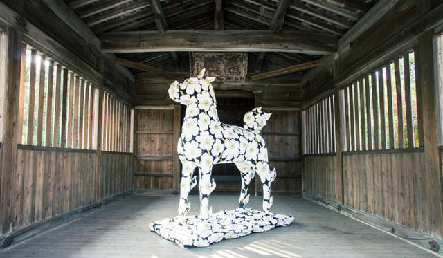 Dazaifu Tenmangu Shrine | "Finnish Textile Art – Light and Shadow Woven by the Seasons" © Marimekko Corporation