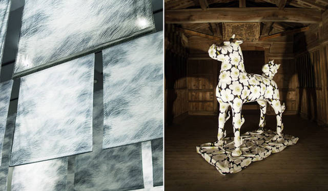 Dazaifu Tenmangu Shrine | "Finnish Textile Art – Light and Shadow Woven by the Seasons" © Marimekko Corporation