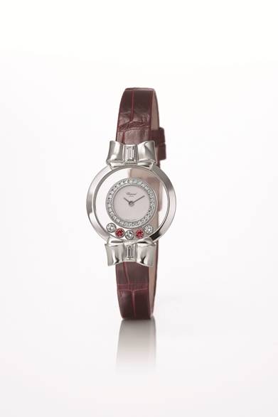 <strong>Chopard</strong> "Happy Diamonds" Christmas Limited Edition Watch. Limited to 10 pieces. ¥1,165,500