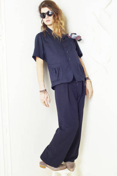 2013 Spring/Summer Collection: Jacket ¥61,950, Pants ¥34,650, Shoes not for sale