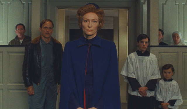 <strong>MOVIE | MOONRISE KINGDOM</strong> Tilda Swinton as the cold social services officer ©Focus Features