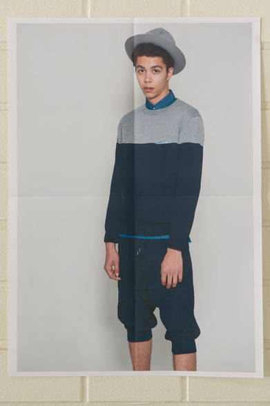 <strong>DISCOVERED｜ディスカバード</strong>　2013春夏コレクション　YORK KNIT2万3940円、NORMAL SHIRT1万7850円、MOUNTAIN HAT1万500円