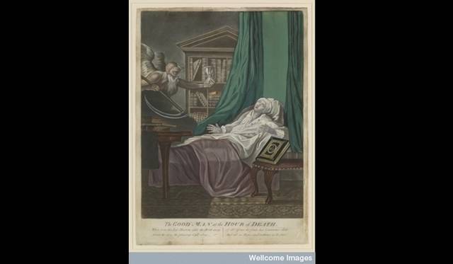 　Thomas A.E. Chambers ’The Good Man at the Hour of Death’ Credit:The Richard Harris Collection
