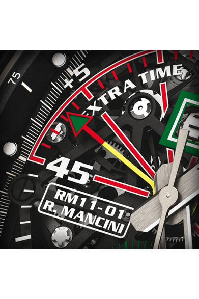 <strong>RICHARD MILLE｜リシャール・ミル</strong>「RM11-01 フライバック・クロノグラフ ロベルト・マンチーニ」