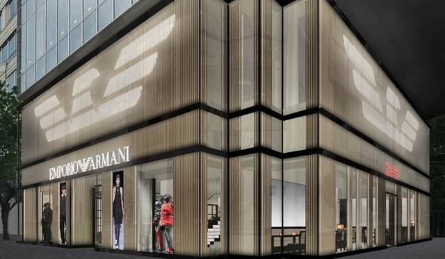 <strong>EMPORIO ARMANI｜エンポリオ アルマーニ</strong>　旗艦店をオーク表参道に移転