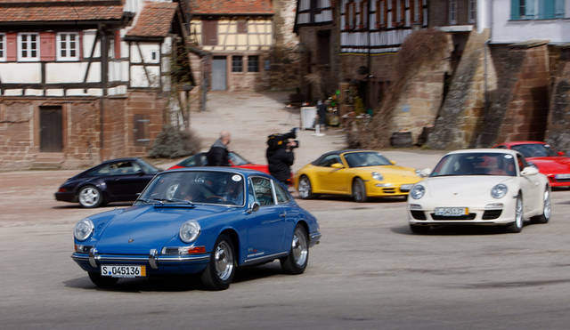 「ナロー911」と呼ばれた初代911。当初は「901」という名前で登場する予定だった。1964年から1973年まで製造された