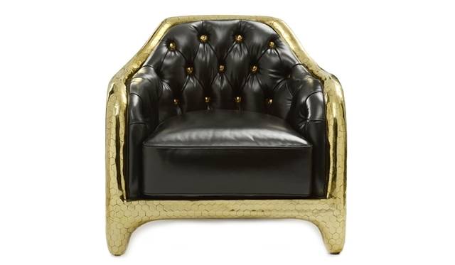 <strong>VERSACE | Announces Home Collection in Collaboration with the Haas Brothers</strong> Honeycomb Club Chair Price TBD