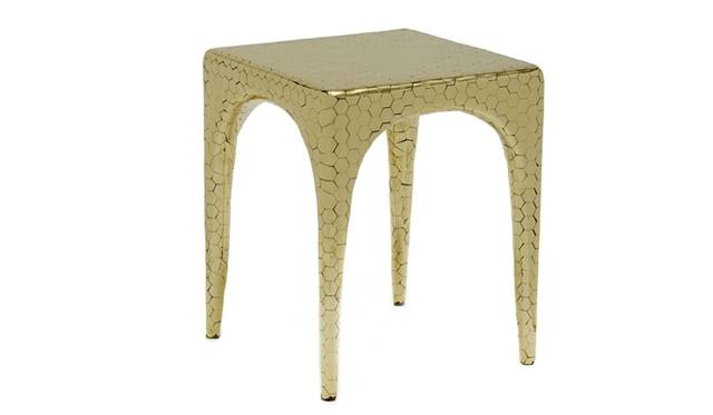 <strong>VERSACE | Announces Home Collection in Collaboration with the Haas Brothers</strong> Honeycomb Side Table Price TBD