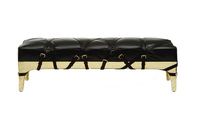 <strong>VERSACE | Announces Home Collection in Collaboration with the Haas Brothers</strong> Bondage Bench Price TBD