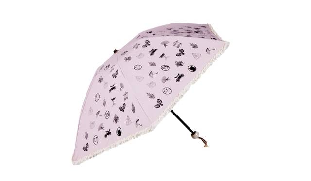 <strong>LADURÉE: A New Umbrella & Parasol Collection Debuts</strong> Parasol/Mini umbrella "Charm" Pink ¥10,500