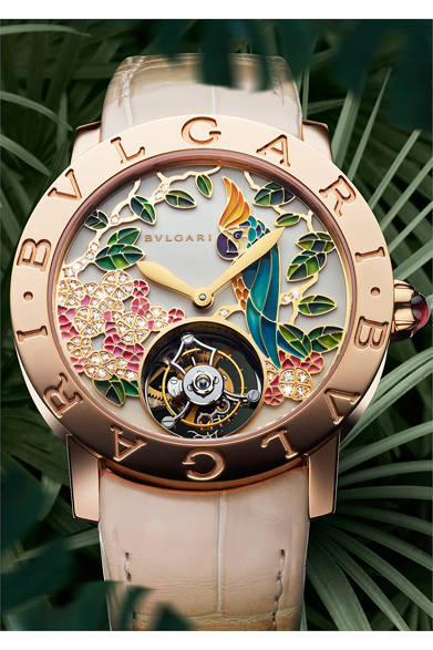 「BVLGARI BVLGARI TROPICAL GARDEN TOURBILLON｜ブルガリ・ブルガリ トロピカルガーデン トゥールビヨン」