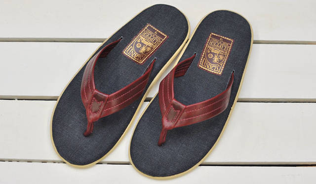 <strong>UNITED ARROWS green label relaxing</strong>　 アイランド・スリッパ“ショップインショップ”イベント　コーンミルズファブリックモデル 1万2600円
