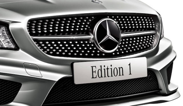 For the Edition 1, the front grille features high-gloss black louvers with chrome.
