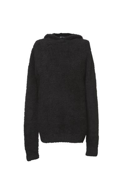 T by ALEXANDER WANG MEN’S<br />MEN’S WOOL BLENDHOODIE/BLACK 6万4050円（旗艦店の限定商品）