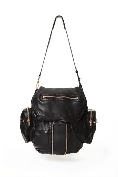 ALEXANDER WANG READY TO WEAR WOMEN’S<br />MARTI BACKPACK BLACK WITH ROSE GOLD/BLACK 13万6500円（旗艦店の限定商品）