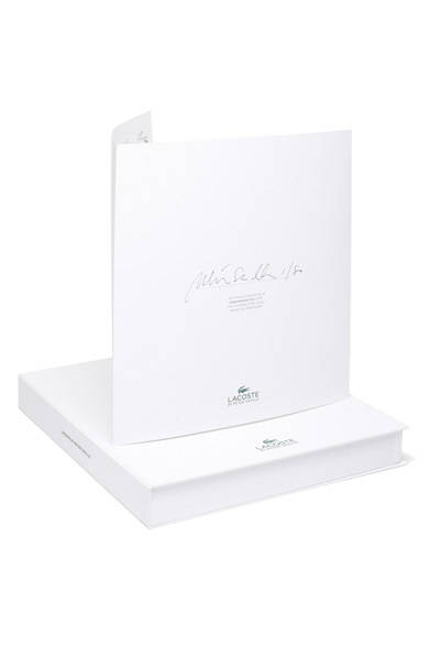 <strong>LACOSTE｜ラコステ　80周年記念、ピーター・サヴィルが描く80匹のクレイジーなワニ</strong><br /><br />ピーター・サヴィル氏のシグネチャーとシリアルナンバーが限定の証