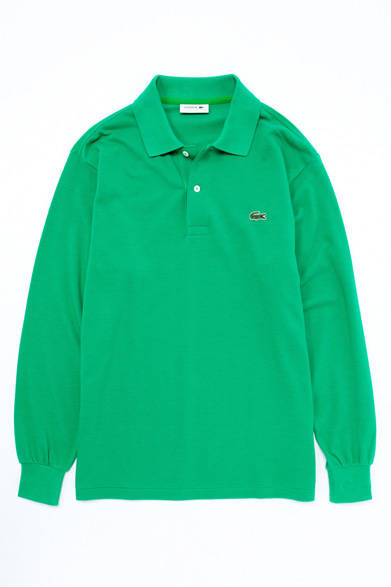 <strong>LACOSTE｜ラコステ　この冬もポロシャツを選ぶなら、やっぱりラコステ</strong><br /><br />長袖ポロシャツ「L1312」メンズ 1万1550円