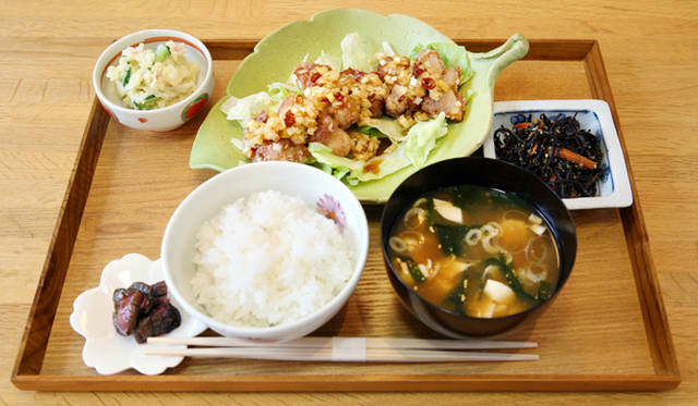 揚げ鶏のねぎソース