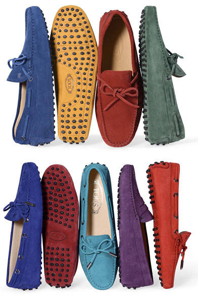<strong>TOD’S</strong> GOMMINI – Top: Men’s, Bottom: Women’s color variations