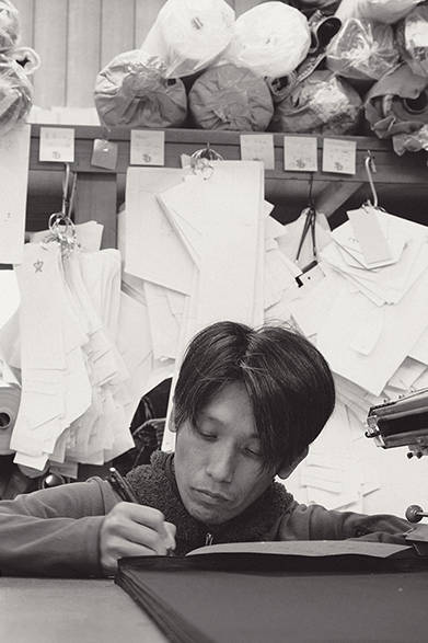 Teruyoshi Yamaguchi, who founded "NALUTO TRUNKS"