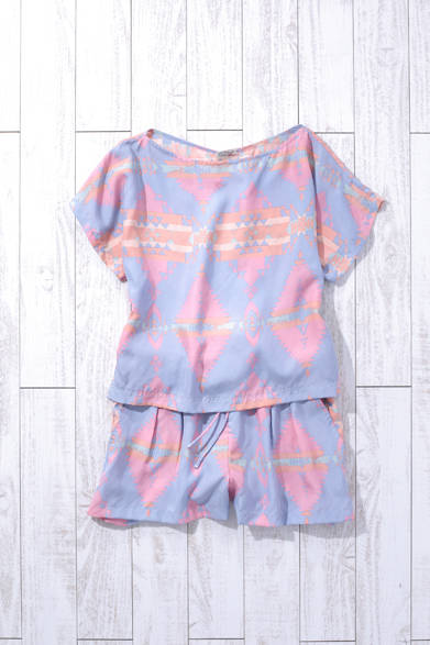 WOMEN'S | Silk Tops ¥27,000, Silk Shorts ¥29,000 (Both by FAHERTY BRAND)<br />*Tax excluded price