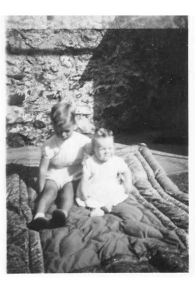 Barry and Shirley, children of Frank and Eileen