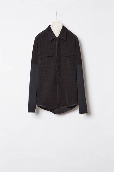 C.W Coduroy Rib Combination Shirts 2万7000円