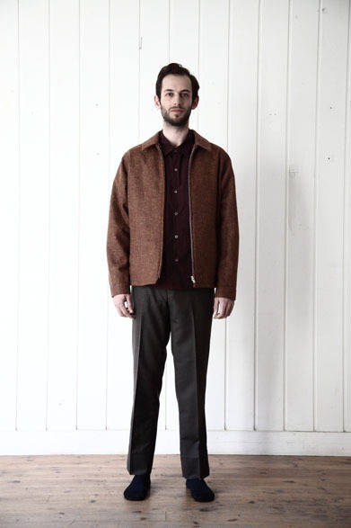 Blouson ¥45,360, Shirt ¥20,520, Pants ¥28,620