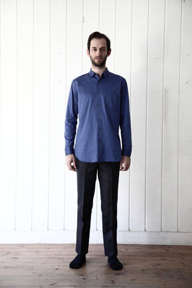 Cut-and-sew Shirt ¥29,160, Pants ¥29,700
