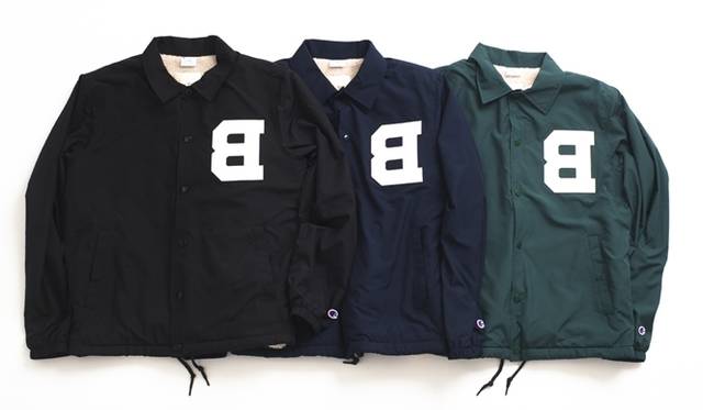 Coach jacket (CHAMPION × BAND OF OUTSIDERS) ¥22,000 (excl. tax)