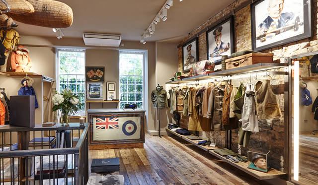 <strong>Nigel Cabourn｜ナイジェル・ケーボン</strong>　ロンドン・コベントガーデン「Nigel Cabourn THE ARMY GYM London Store」