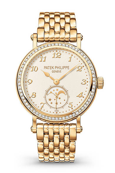 手巻き、18KYGケース、ダイヤモンド、ケース径33mm、545万4000円<br /><br />パテック フィリップ ジャパン・インフォメーションセンター<br />Tel. 03-3255-8109