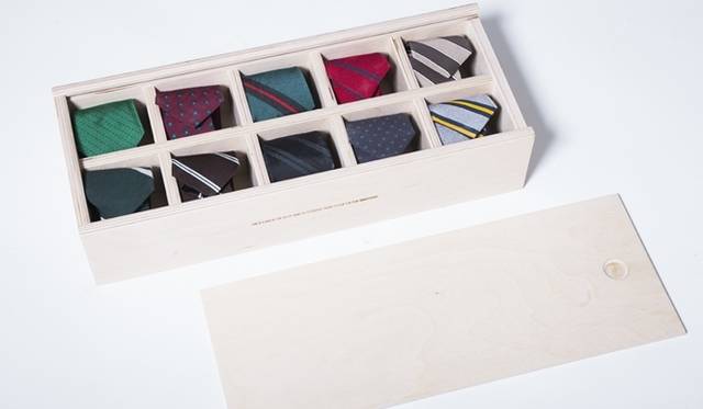 Necktie set ¥98,000 (excl. tax)