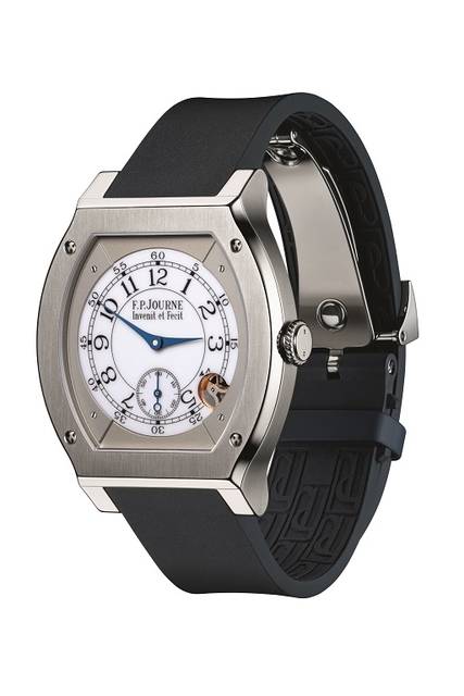 <strong>Elegant 48mm</strong><br />Case: Titanium<br />Size: 48mm x 40mm<br />Thickness: 7.80 mm<br />Movement: Electromechanical (Cal.1210)<br />Functions: Standby mode via motion detector, automatic time setting when worn<br />Strap: Rubber<br />Release: Autumn/Winter 2016<br />Estimated Price: ¥1,400,000 (excluding tax)