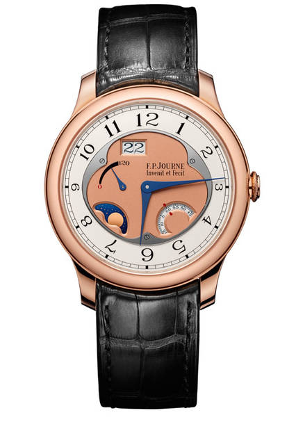 <strong>Octa Divina</strong><br />Case: 18K Rose Gold<br />Diameter: 40mm or 42mm<br />Thickness: 10.6 mm<br />Movement: Automatic (Cal.1300.3)<br />Power Reserve: 160 hours ± 12 hours (120-hour display)<br />Functions: Moon phase, big date, power reserve indicator, small seconds<br />Strap: Alligator<br />Available Now<br />Price: ¥5,408,000 (excluding tax)