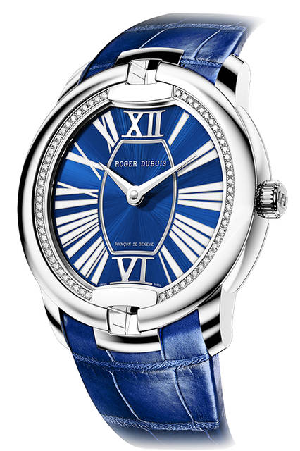 <strong>ベルベット シークレットハート</strong><br />ケース｜18Kホワイトゴールド<br />直径｜36mm<br />厚さ｜8.77mm<br />ムーブメント｜自動巻き（Cal.RD821）<br />ストラップ｜アリゲーター<br />防水｜3気圧<br />発売時期｜2016年■月予定<br />予価｜■■万■■円（税別）<br /><br />