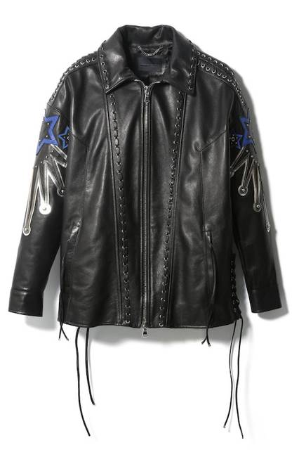 <strong>DIESEL BLACK GOLD Aoyama Exclusive</strong><br/>WOMEN'S Leather Jacket<br/>Price | ¥373,000