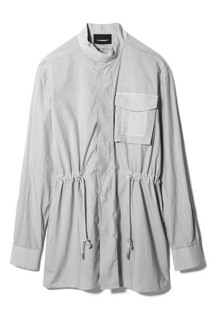 <strong>DIESEL BLACK GOLD Aoyama Exclusive</strong><br/>MEN'S Long Shirt (Chalk White)<br/>Price | ¥41,000