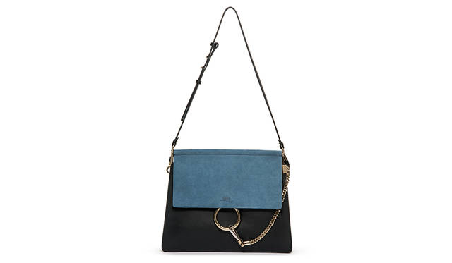 Symbolizing the spirit of the nonchalant Chloé girl, the "FAYE" bag is luxurious, elegant, and effortlessly sophisticated, yet its accordion gussets offer ample storage, making it the perfect companion for the active Chloé girl. Bag (myrtille) ¥211,680