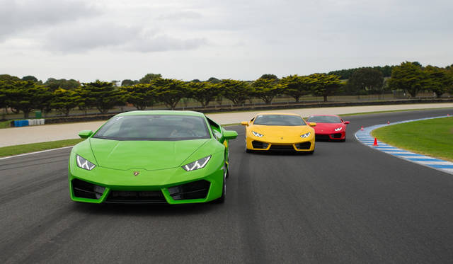 Front and rear styling differ slightly from the LP610-4