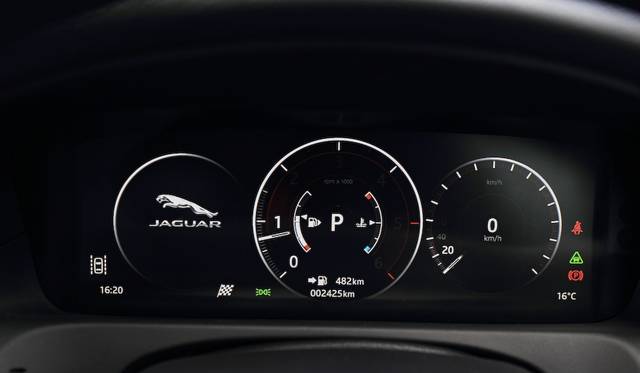 12.3-inch TFT display in instrument cluster