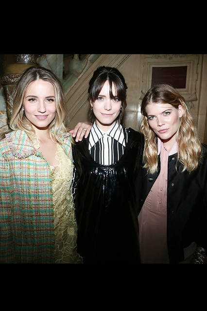 ディアナ・アグロン＆ステイシー・マーティン＆エマ・グリーンウェル