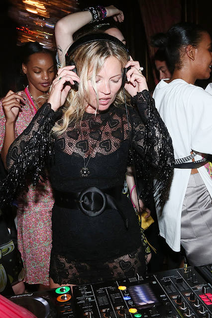 Kate Moss（ケイト・モス）がDJで登場！