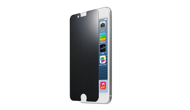 Protective glass with privacy filter that prevents viewing from the side. For iPhone 7 only. ¥4,000 (incl. tax). Scheduled for late September release.
