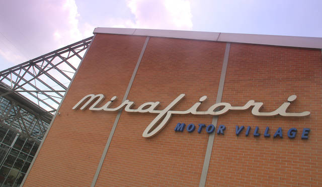 The Mirafiori Motor Village is the FCA Group's flagship showroom, housed in a converted former SEAT factory.