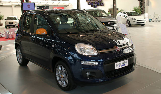 Special edition Fiat Panda 1.2, a collaboration with sportswear brand K-WAY.