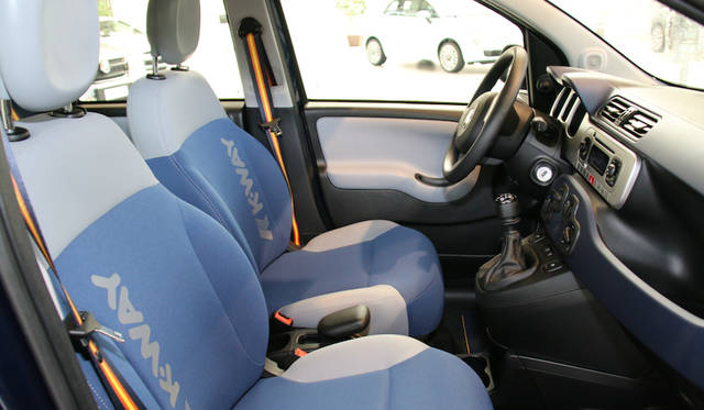 Special edition Fiat Panda 1.2, a collaboration with sportswear brand K-WAY.