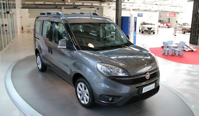 Fiat Doblò. Manufactured by Tofas, Fiat's production base in Turkey.